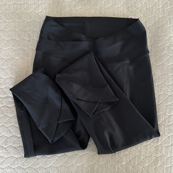 Black Nike Exercise Leggings Dri-Fit - Picture 1 of 6